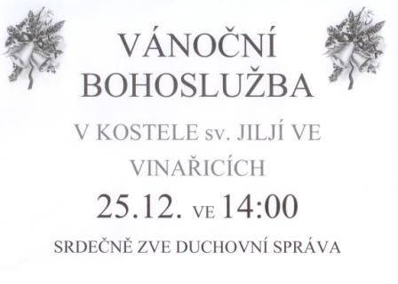 Vánoční boslužba