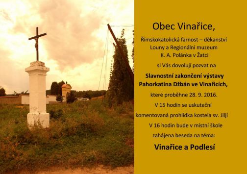 Slavnostní ukončení putovní výstavy Pahorkatina Džbán