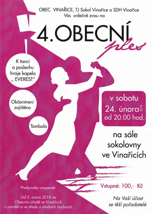 4. obecní ples