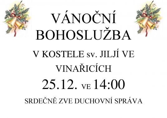 Vánoční bohoslužba